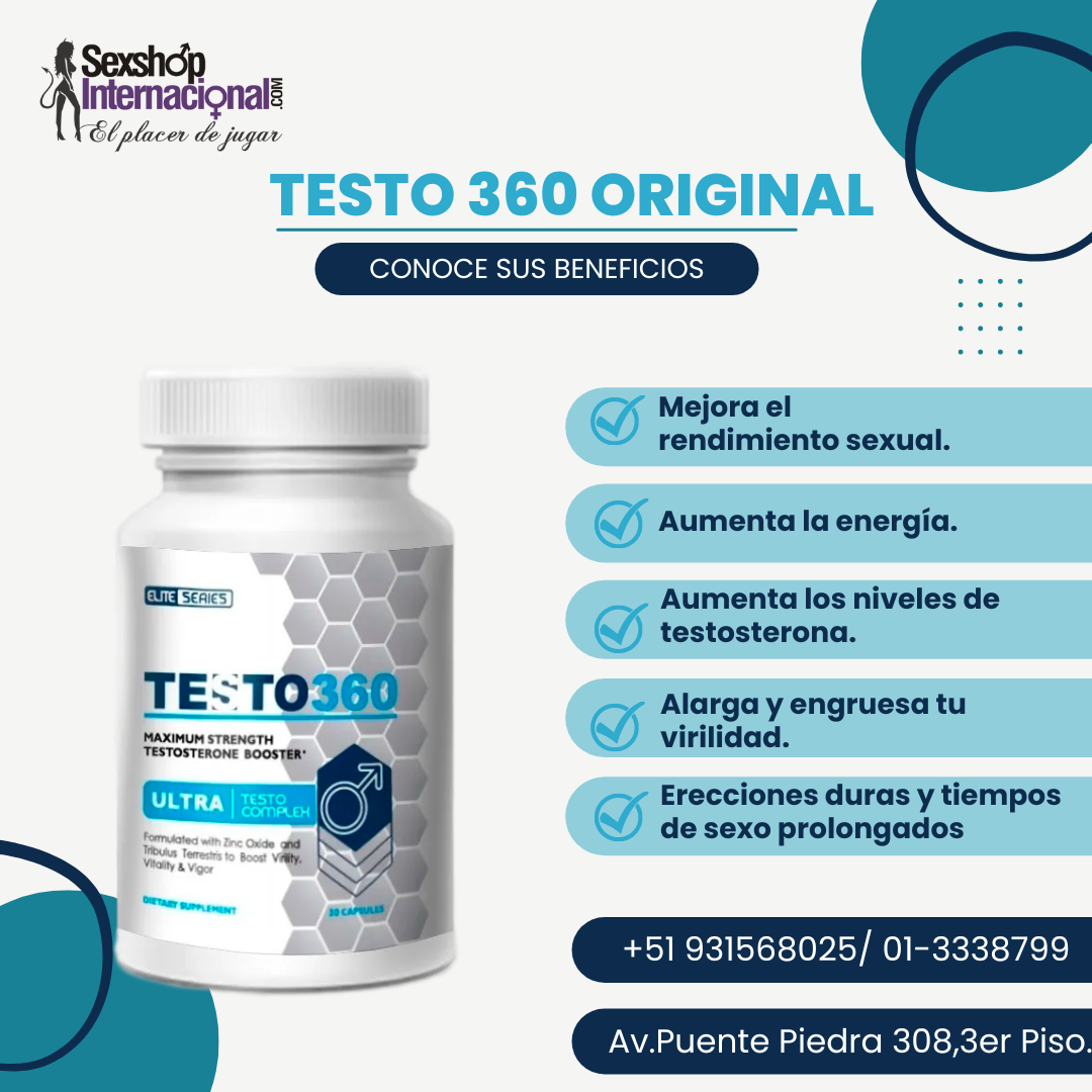 TESTO360 MAXIMA POTENCIA Y VIRILIDAD NO ACEPTES IMITACION 931568025